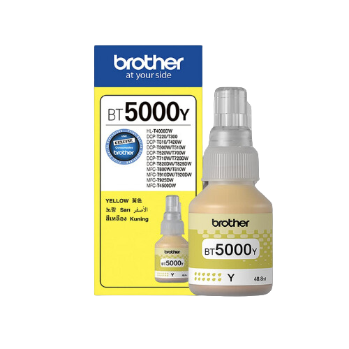 Brother BT5000Y Ink Bottle (Yellow)